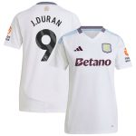 Explore the aston villa adidas away shirt 2024-25 – womens with j.duran 9 printing Collection of Aston Villa jerseys. Authentic, high-quality football shirts for every supporter, available worldwide.