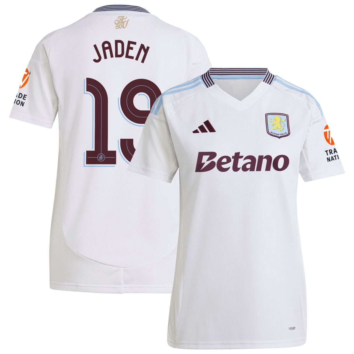 Explore the aston villa adidas away shirt 2024-25 – womens with jaden 19 cup printing Collection of Aston Villa jerseys. Authentic, high-quality football shirts for every supporter, available worldwide.