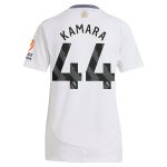 Explore the aston villa adidas away shirt 2024-25 – womens with kamara 44 printing Collection of Aston Villa jerseys. Authentic, high-quality football shirts for every supporter, available worldwide.