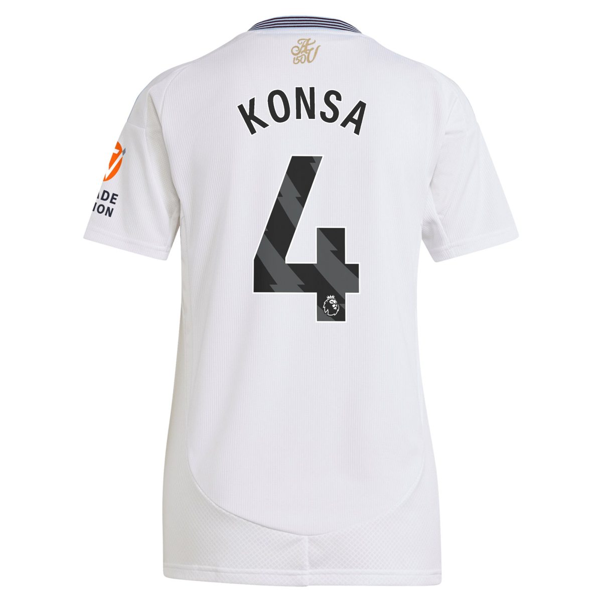 Explore the aston villa adidas away shirt 2024-25 – womens with konsa 4 printing Collection of Aston Villa jerseys. Authentic, high-quality football shirts for every supporter, available worldwide.