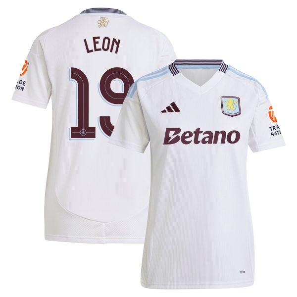 Explore the aston villa adidas away shirt 2024-25 – womens with leon 19 cup printing Collection of Aston Villa jerseys. Authentic, high-quality football shirts for every supporter, available worldwide.