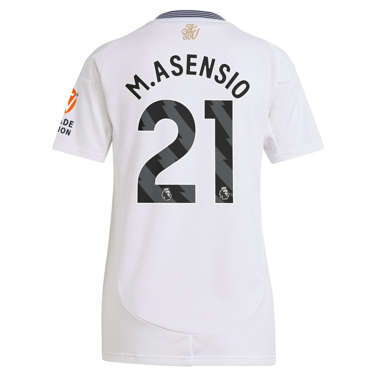 Explore the aston villa adidas away shirt 2024-25 – womens with m.asensio 21 printing Collection of Aston Villa jerseys. Authentic, high-quality football shirts for every supporter, available worldwide.