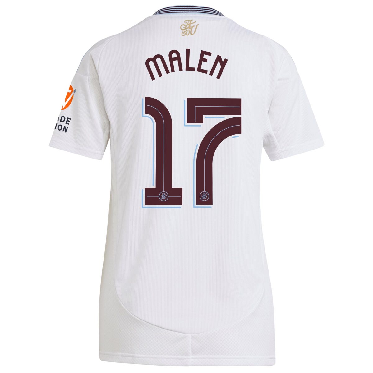 Explore the aston villa adidas away shirt 2024-25 – womens with malen 17 cup printing Collection of Aston Villa jerseys. Authentic, high-quality football shirts for every supporter, available worldwide.