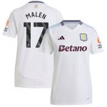 Explore the aston villa adidas away shirt 2024-25 – womens with malen 17 printing Collection of Aston Villa jerseys. Authentic, high-quality football shirts for every supporter, available worldwide.