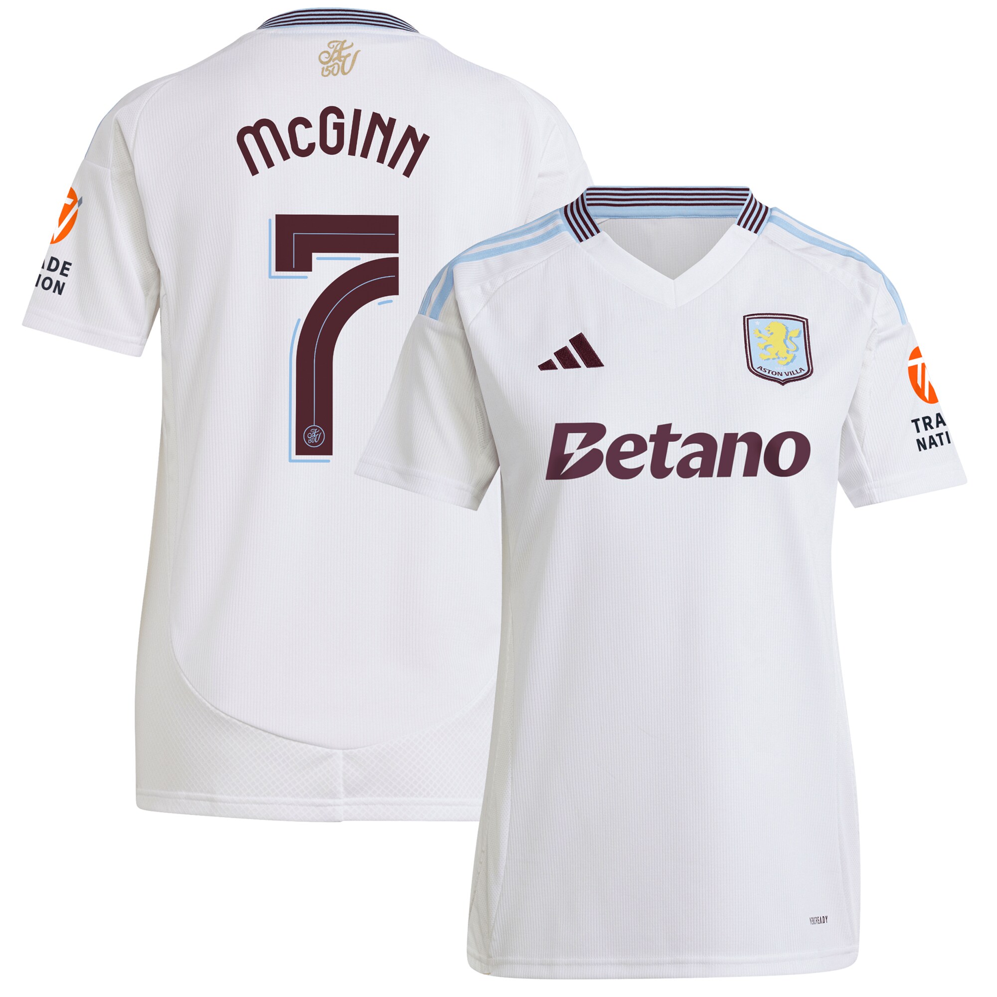 Explore the aston villa adidas away shirt 2024-25 – womens with mcginn 7 cup printing Collection of Aston Villa jerseys. Authentic, high-quality football shirts for every supporter, available worldwide.