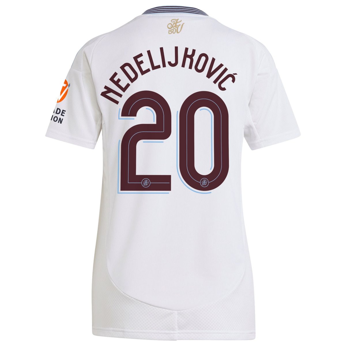 Explore the aston villa adidas away shirt 2024-25 – womens with nedeljković 20 cup printing Collection of Aston Villa jerseys. Authentic, high-quality football shirts for every supporter, available worldwide.