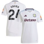 Explore the aston villa adidas away shirt 2024-25 – womens with onana 24 printing Collection of Aston Villa jerseys. Authentic, high-quality football shirts for every supporter, available worldwide.