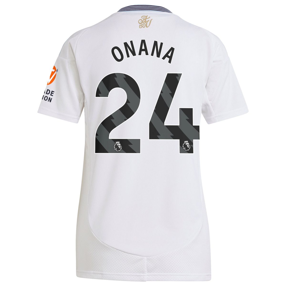 Explore the aston villa adidas away shirt 2024-25 – womens with onana 24 printing Collection of Aston Villa jerseys. Authentic, high-quality football shirts for every supporter, available worldwide.