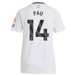 Explore the aston villa adidas away shirt 2024-25 – womens with pau 14 printing Collection of Aston Villa jerseys. Authentic, high-quality football shirts for every supporter, available worldwide.