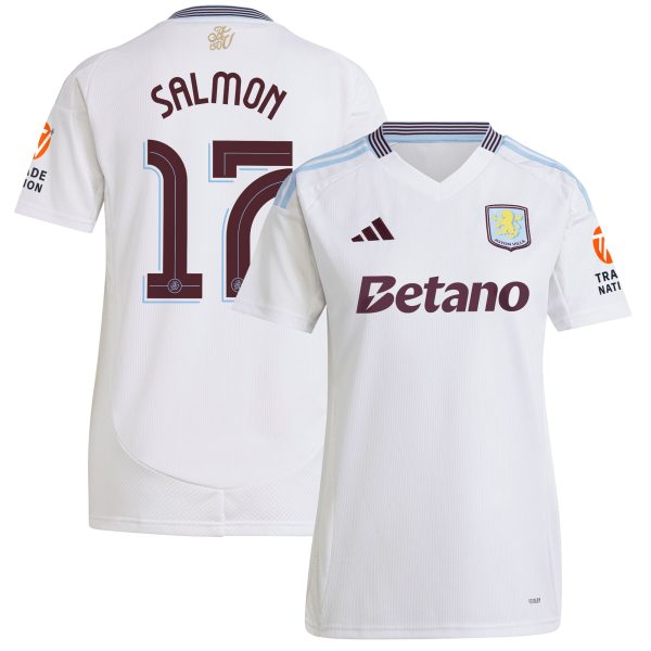 Explore the aston villa adidas away shirt 2024-25 – womens with salmon 17 cup printing Collection of Aston Villa jerseys. Authentic, high-quality football shirts for every supporter, available worldwide.