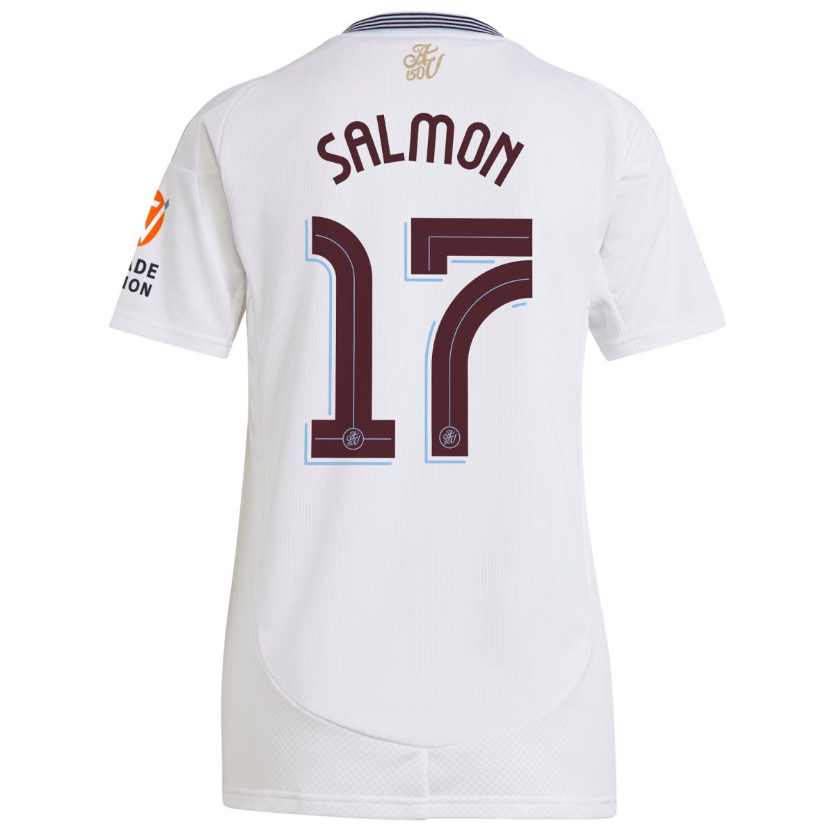 Explore the aston villa adidas away shirt 2024-25 – womens with salmon 17 cup printing Collection of Aston Villa jerseys. Authentic, high-quality football shirts for every supporter, available worldwide.