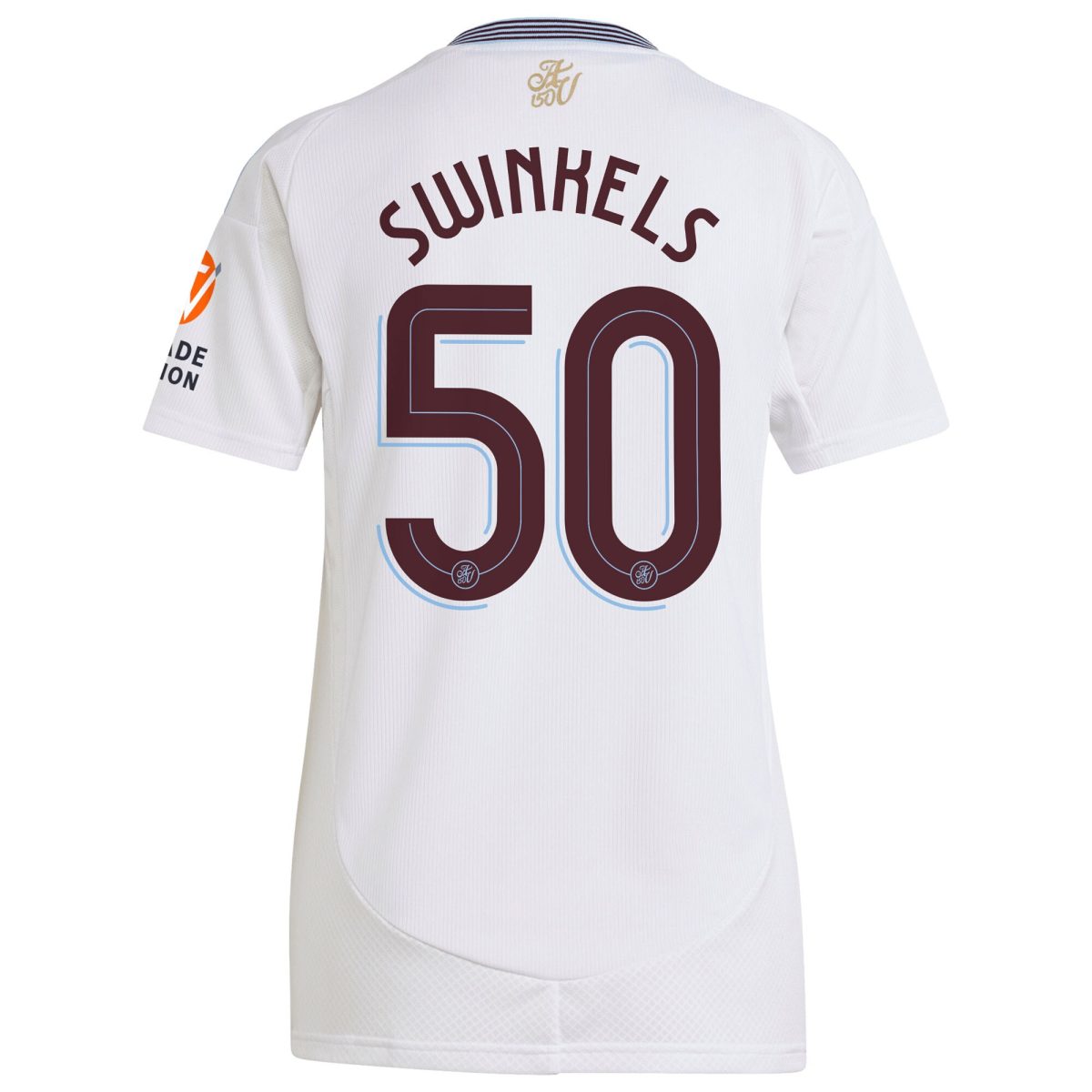 Explore the aston villa adidas away shirt 2024-25 – womens with swinkels 50 cup printing Collection of Aston Villa jerseys. Authentic, high-quality football shirts for every supporter, available worldwide.