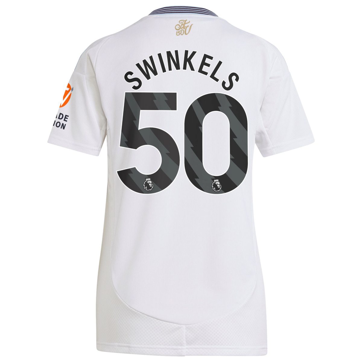 Explore the aston villa adidas away shirt 2024-25 – womens with swinkels 50 printing Collection of Aston Villa jerseys. Authentic, high-quality football shirts for every supporter, available worldwide.