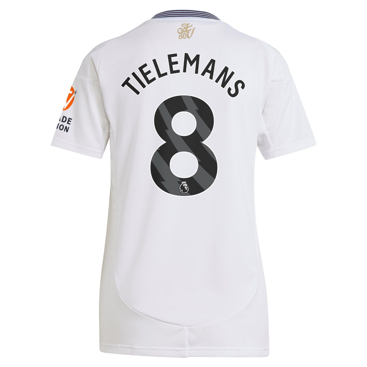 Explore the aston villa adidas away shirt 2024-25 – womens with tielemans 8 printing Collection of Aston Villa jerseys. Authentic, high-quality football shirts for every supporter, available worldwide.