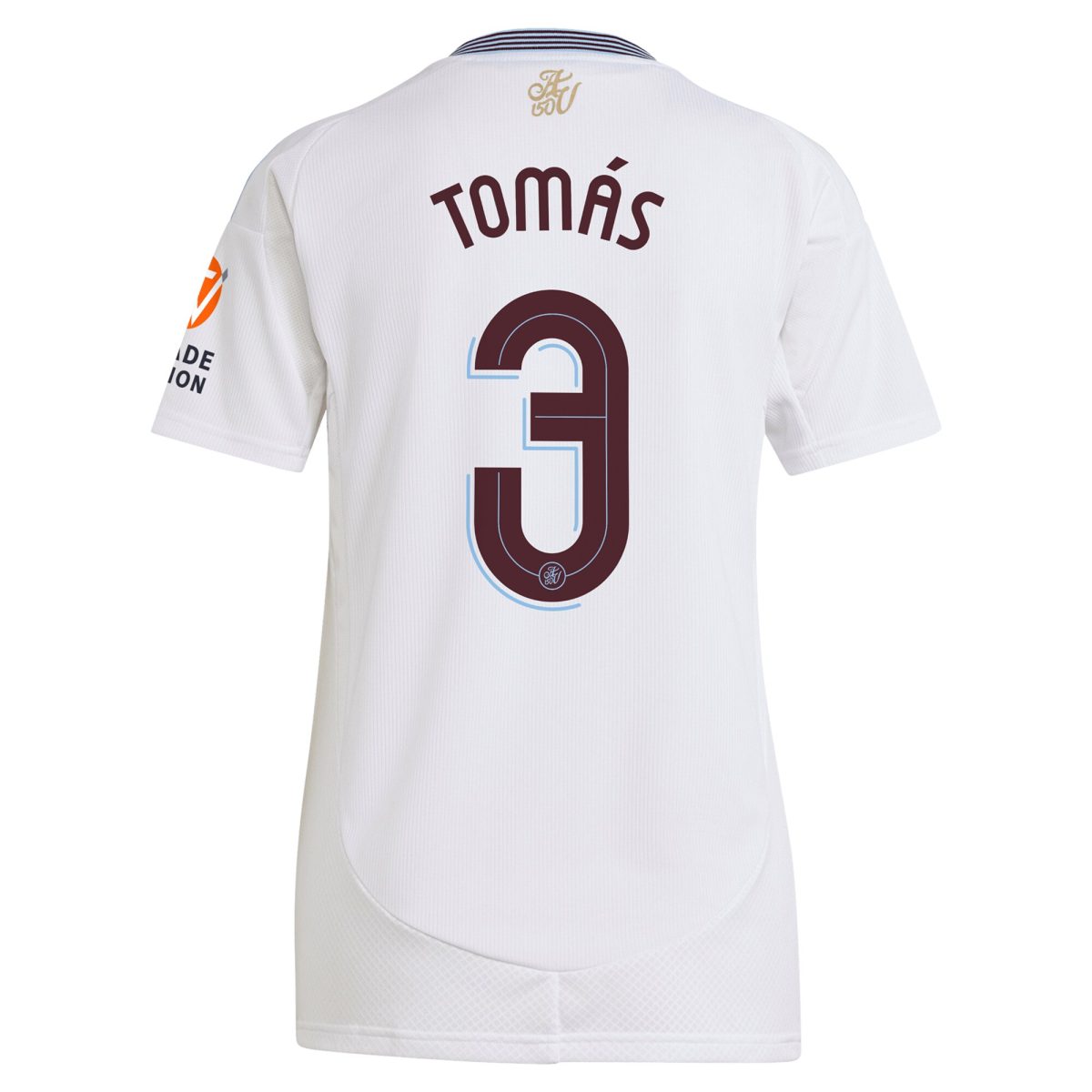 Explore the aston villa adidas away shirt 2024-25 – womens with tomás 3 cup printing Collection of Aston Villa jerseys. Authentic, high-quality football shirts for every supporter, available worldwide.