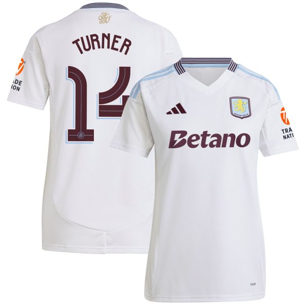 Explore the aston villa adidas away shirt 2024-25 – womens with turner 14 cup printing Collection of Aston Villa jerseys. Authentic, high-quality football shirts for every supporter, available worldwide.