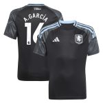 Explore the aston villa adidas away shirt 2025-26 – kids with a.garcía 16 printing Collection of Aston Villa jerseys. Authentic, high-quality football shirts for every supporter, available worldwide.