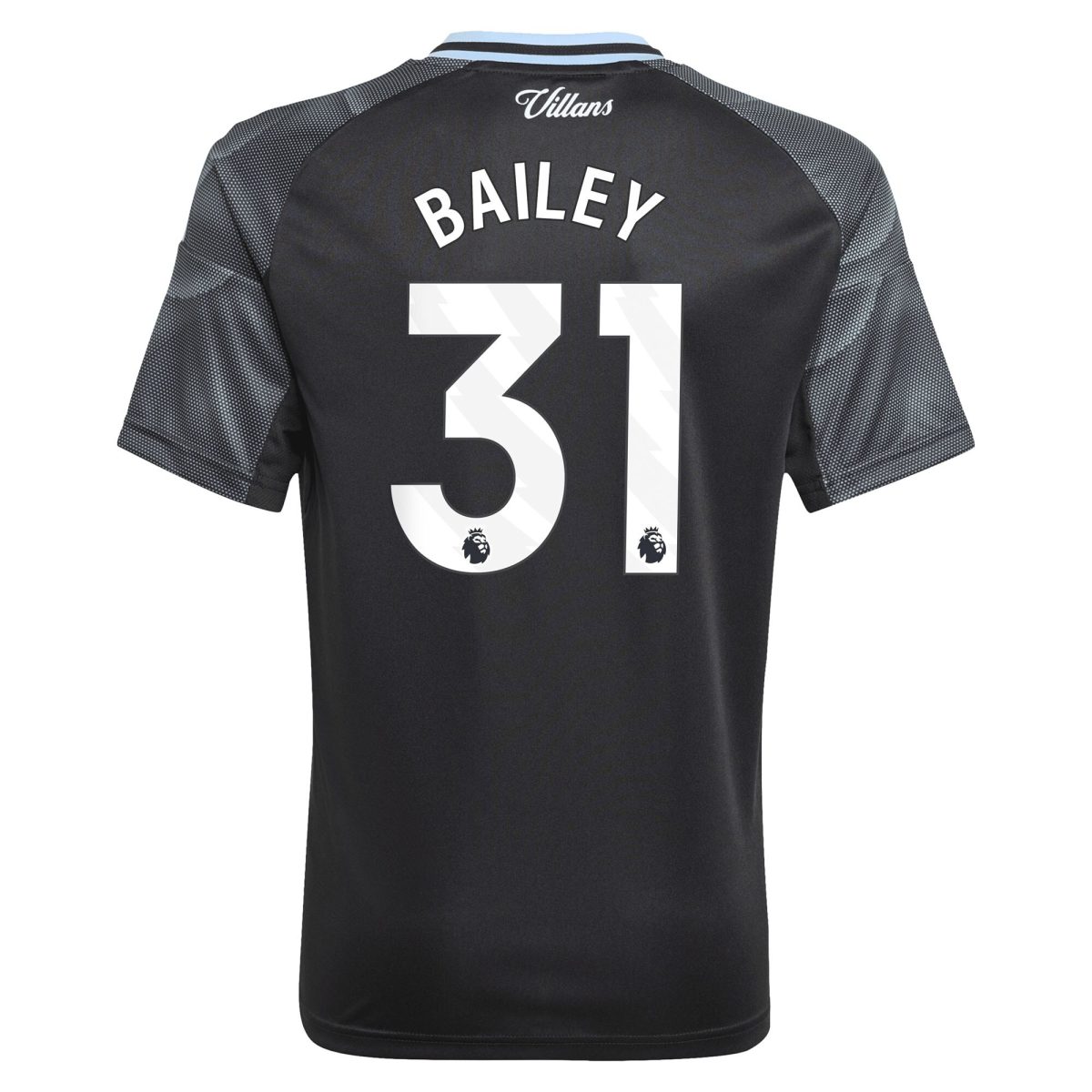 Explore the aston villa adidas away shirt 2025-26 – kids with bailey 31 printing Collection of Aston Villa jerseys. Authentic, high-quality football shirts for every supporter, available worldwide.