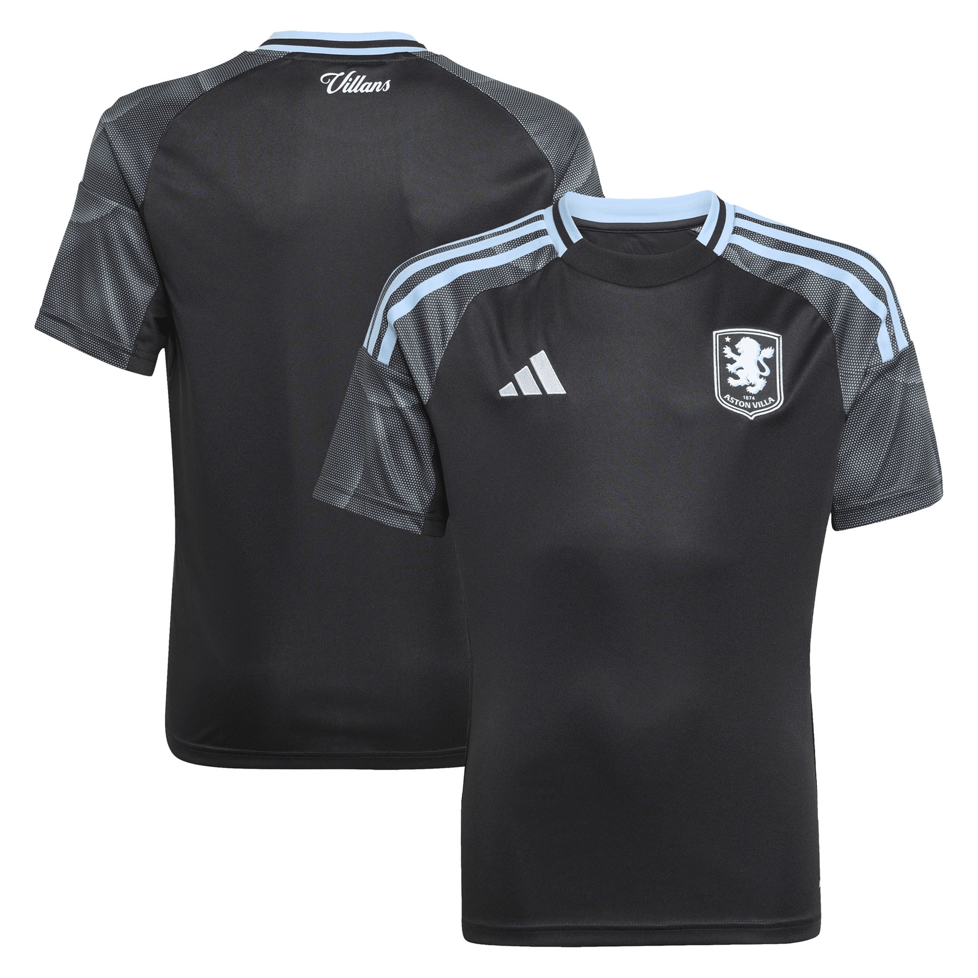 Explore the aston villa adidas away shirt 2025-26 – kids with custom printing Collection of Aston Villa jerseys. Authentic, high-quality football shirts for every supporter, available worldwide.