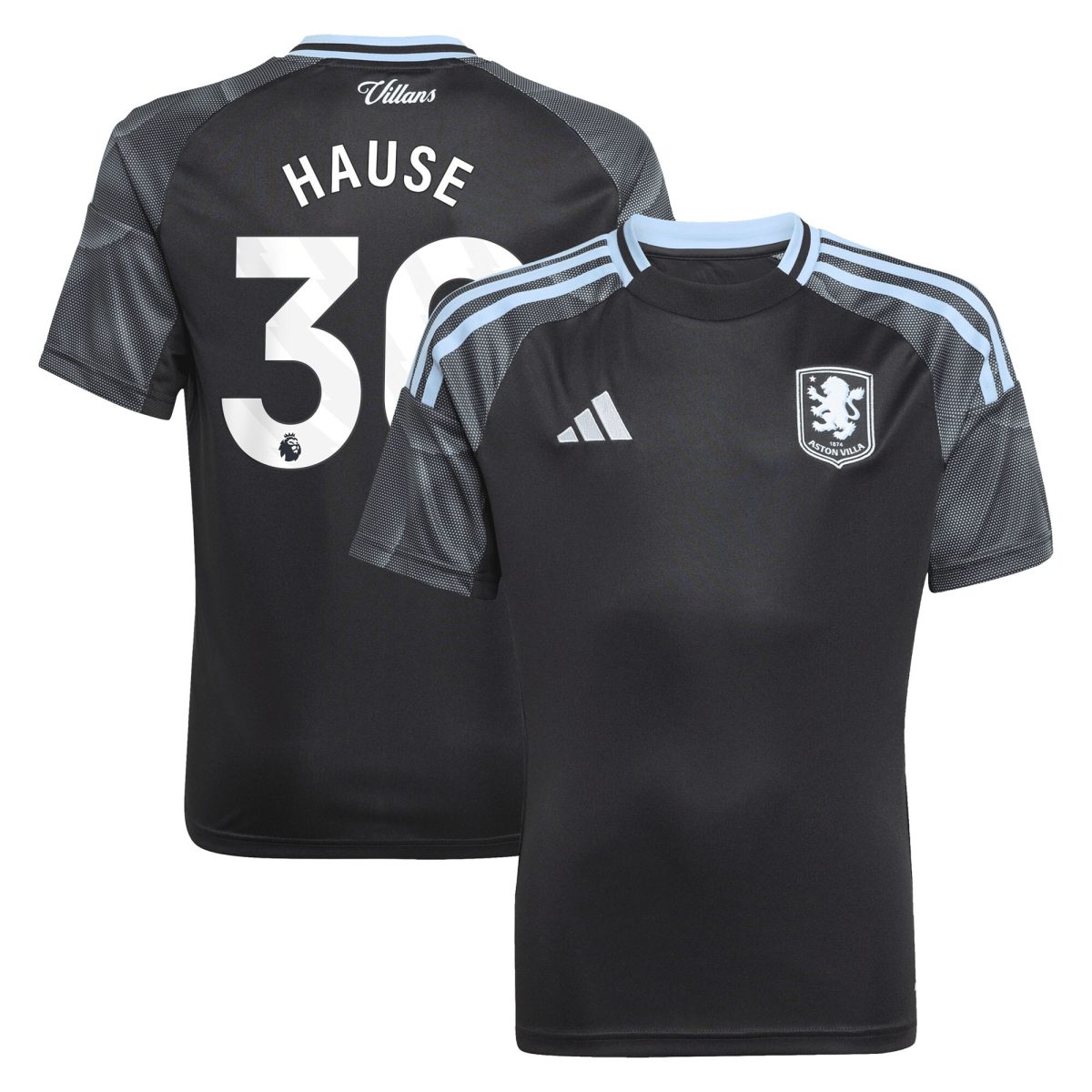 Explore the aston villa adidas away shirt 2025-26 – kids with hause 30 printing Collection of Aston Villa jerseys. Authentic, high-quality football shirts for every supporter, available worldwide.
