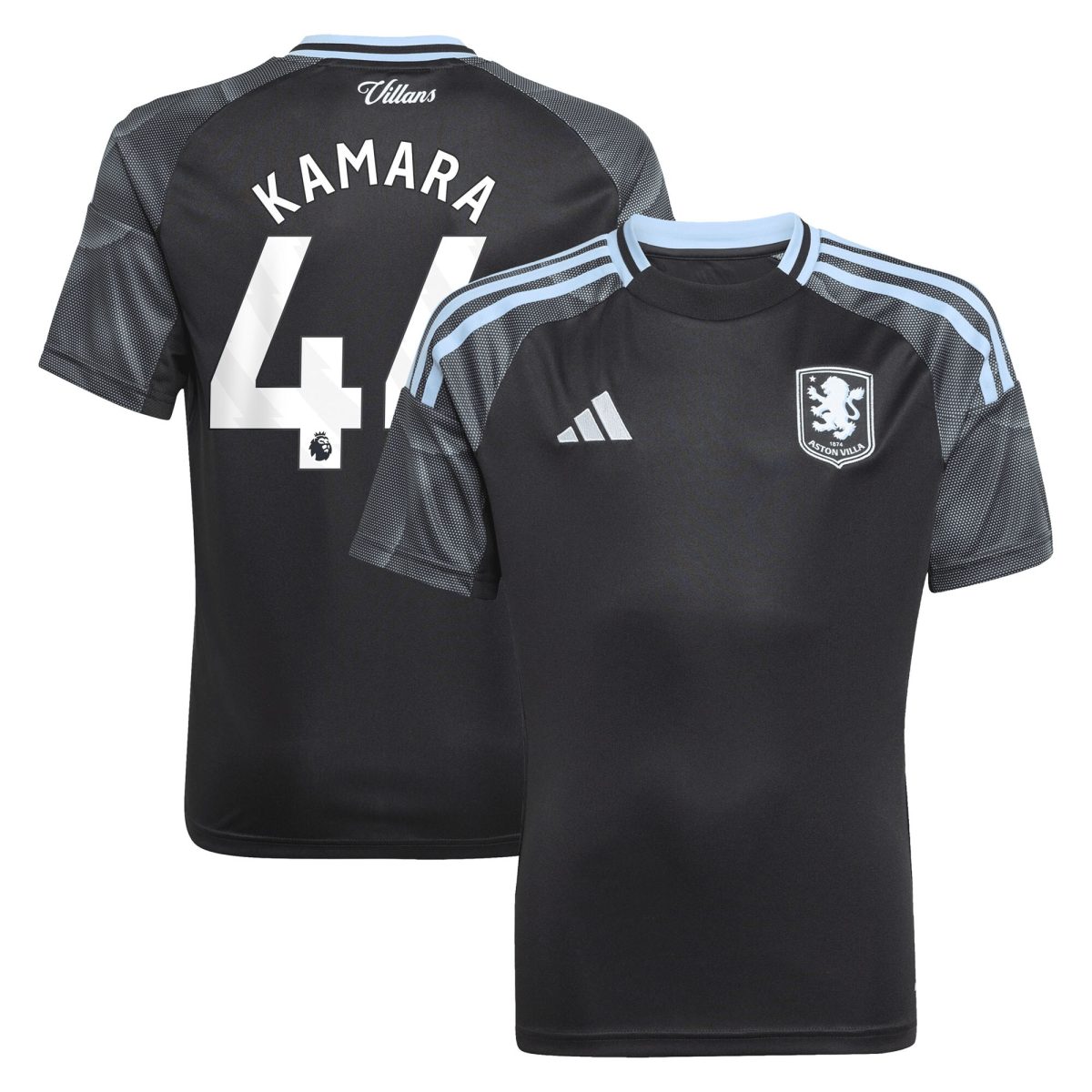 Explore the aston villa adidas away shirt 2025-26 – kids with kamara 44 printing Collection of Aston Villa jerseys. Authentic, high-quality football shirts for every supporter, available worldwide.