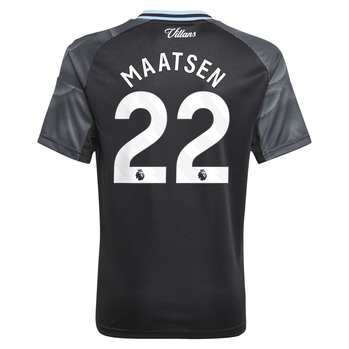 Explore the aston villa adidas away shirt 2025-26 – kids with maatsen 22 printing Collection of Aston Villa jerseys. Authentic, high-quality football shirts for every supporter, available worldwide.