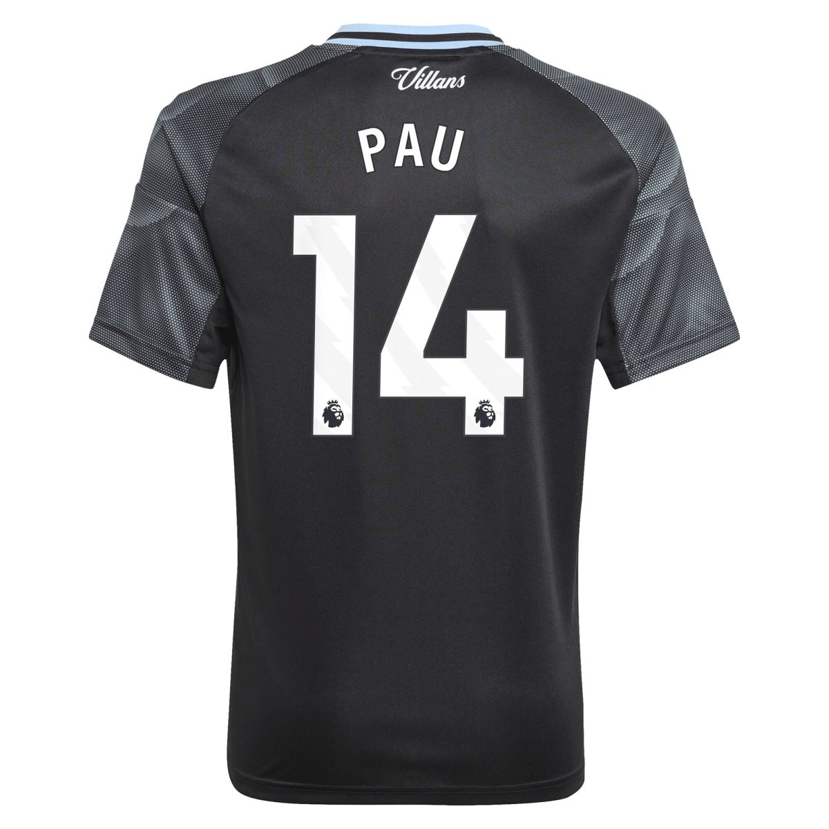 Explore the aston villa adidas away shirt 2025-26 – kids with pau 14 printing Collection of Aston Villa jerseys. Authentic, high-quality football shirts for every supporter, available worldwide.