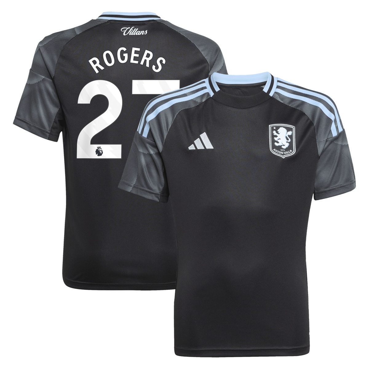 Explore the aston villa adidas away shirt 2025-26 – kids with rogers 27 printing Collection of Aston Villa jerseys. Authentic, high-quality football shirts for every supporter, available worldwide.