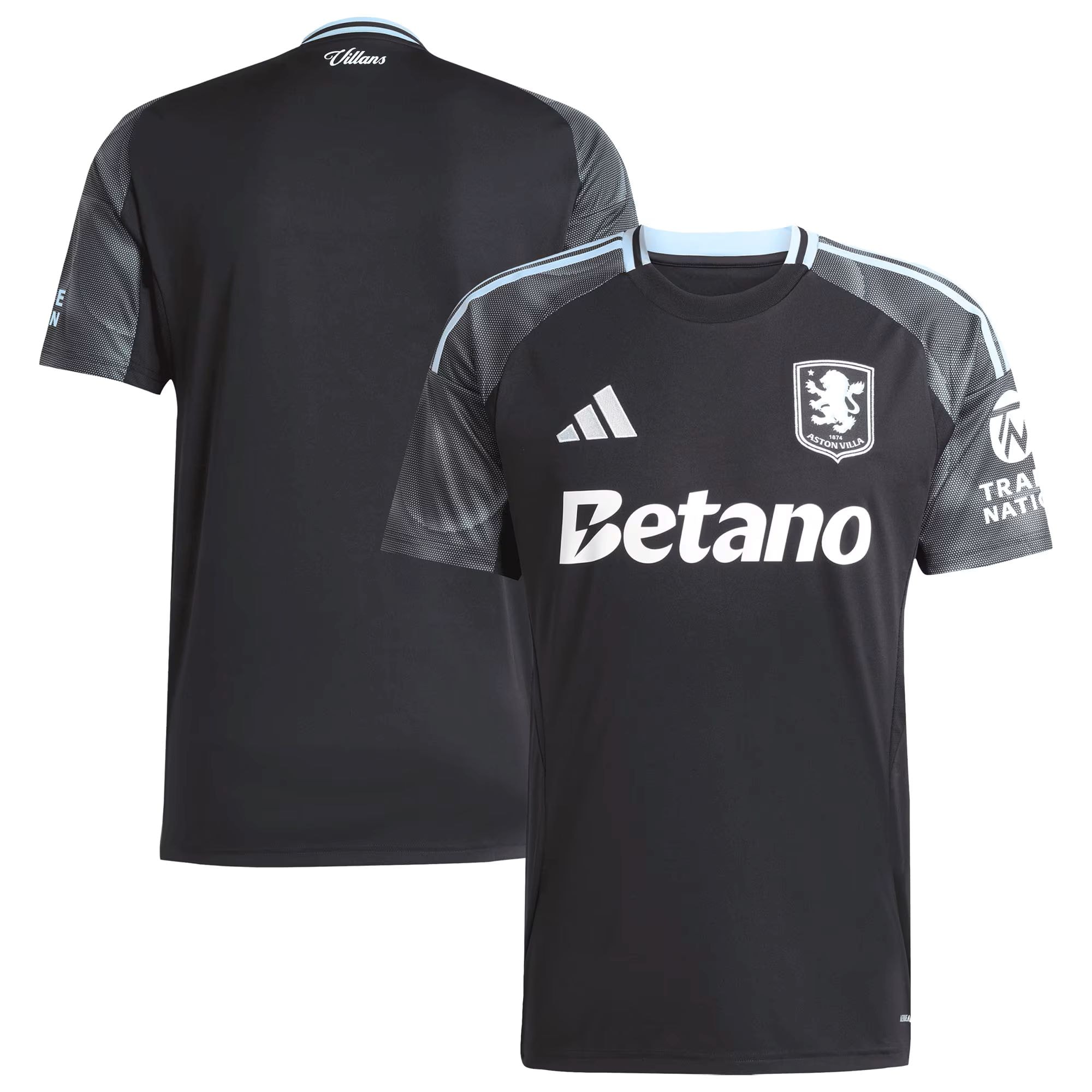 Explore the aston villa adidas away shirt 2025-26 with custom printing Collection of Aston Villa jerseys. Authentic, high-quality football shirts for every supporter, available worldwide.