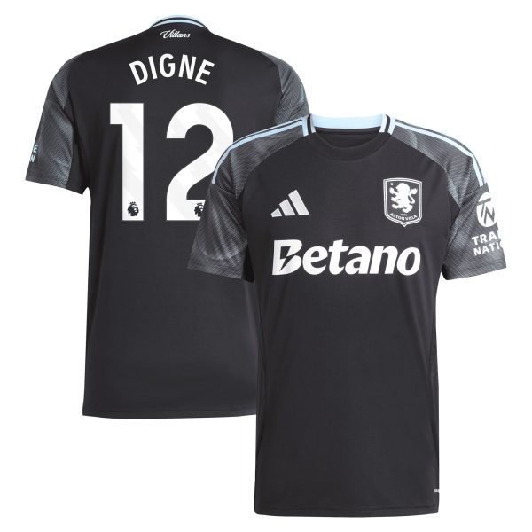Explore the aston villa adidas away shirt 2025-26 with digne 12 printing Collection of Aston Villa jerseys. Authentic, high-quality football shirts for every supporter, available worldwide.