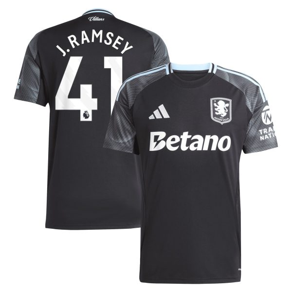 Explore the aston villa adidas away shirt 2025-26 with j. ramsey 41 printing Collection of Aston Villa jerseys. Authentic, high-quality football shirts for every supporter, available worldwide.