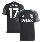Explore the aston villa adidas away shirt 2025-26 with malen 17 printing Collection of Aston Villa jerseys. Authentic, high-quality football shirts for every supporter, available worldwide.