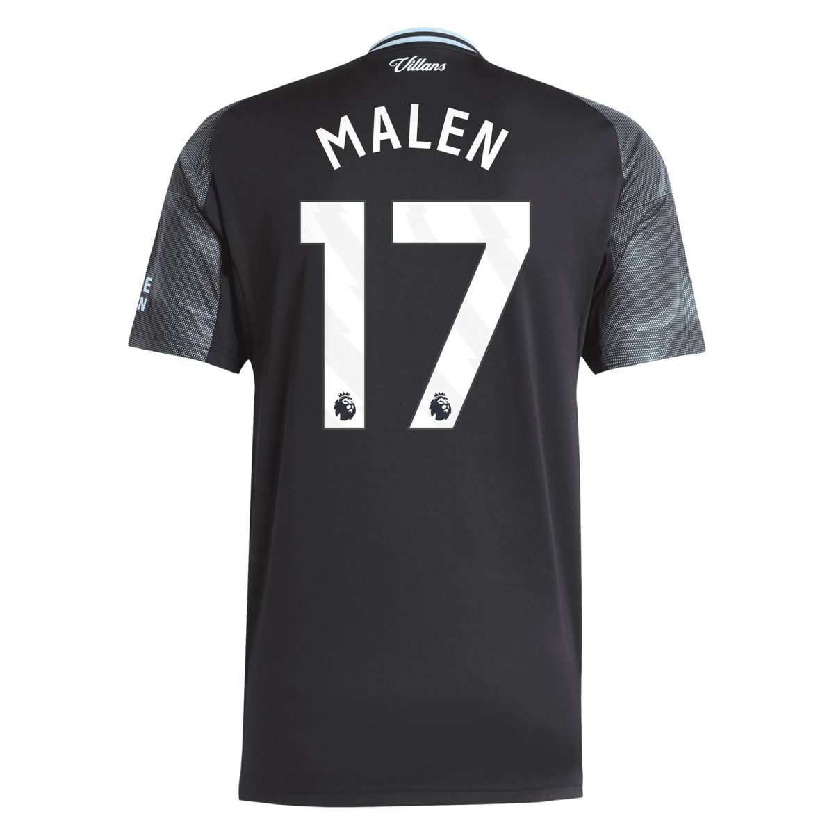 Explore the aston villa adidas away shirt 2025-26 with malen 17 printing Collection of Aston Villa jerseys. Authentic, high-quality football shirts for every supporter, available worldwide.