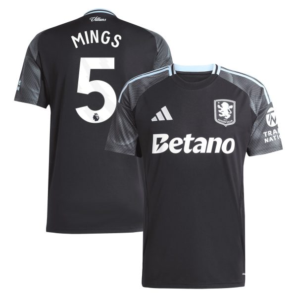 Explore the aston villa adidas away shirt 2025-26 with mings 5 printing Collection of Aston Villa jerseys. Authentic, high-quality football shirts for every supporter, available worldwide.