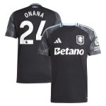 Explore the aston villa adidas away shirt 2025-26 with onana 24 printing Collection of Aston Villa jerseys. Authentic, high-quality football shirts for every supporter, available worldwide.
