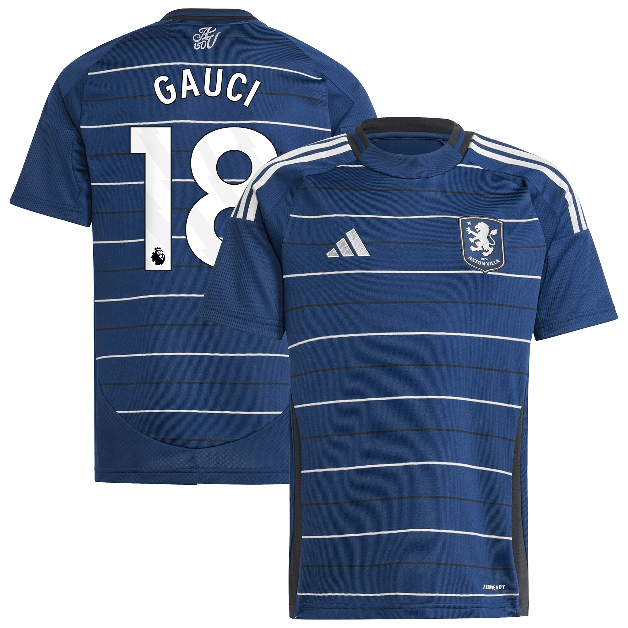 Explore the aston villa adidas goalkeeper shirt 2024-25 – long sleeve – kids with gauci 18 printing – 202030990 Collection of Aston Villa jerseys. Authentic, high-quality football shirts for every supporter, available worldwide.