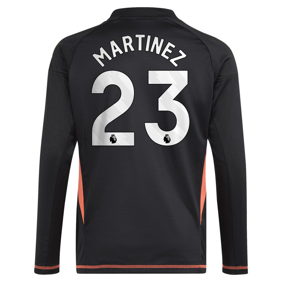Explore the aston villa adidas goalkeeper shirt 2024-25 – long sleeve – kids with martinez 23 printing – 202029325 Collection of Aston Villa jerseys. Authentic, high-quality football shirts for every supporter, available worldwide.