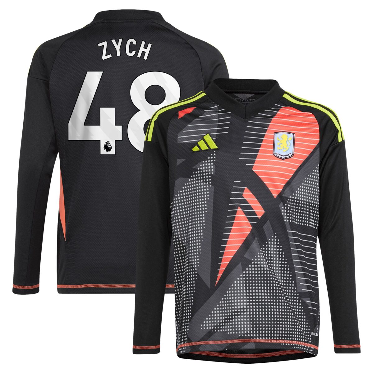 Explore the aston villa adidas goalkeeper shirt 2024-25 – long sleeve – kids with zych 48 printing – 202153091 Collection of Aston Villa jerseys. Authentic, high-quality football shirts for every supporter, available worldwide.