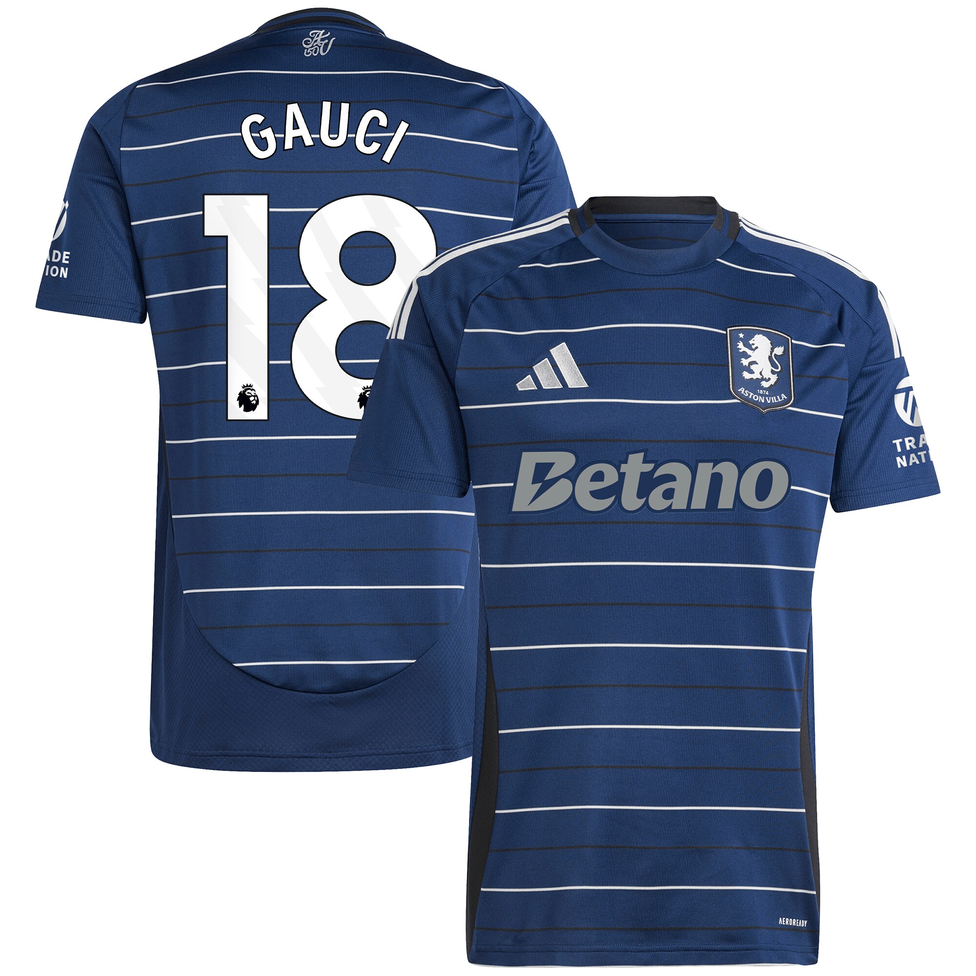Explore the aston villa adidas goalkeeper shirt 2024-25 – long sleeve with gauci 18 printing – 202030972 Collection of Aston Villa jerseys. Authentic, high-quality football shirts for every supporter, available worldwide.