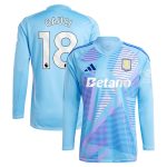Explore the aston villa adidas goalkeeper shirt 2024-25 – long sleeve with gauci 18 printing – 202030982 Collection of Aston Villa jerseys. Authentic, high-quality football shirts for every supporter, available worldwide.