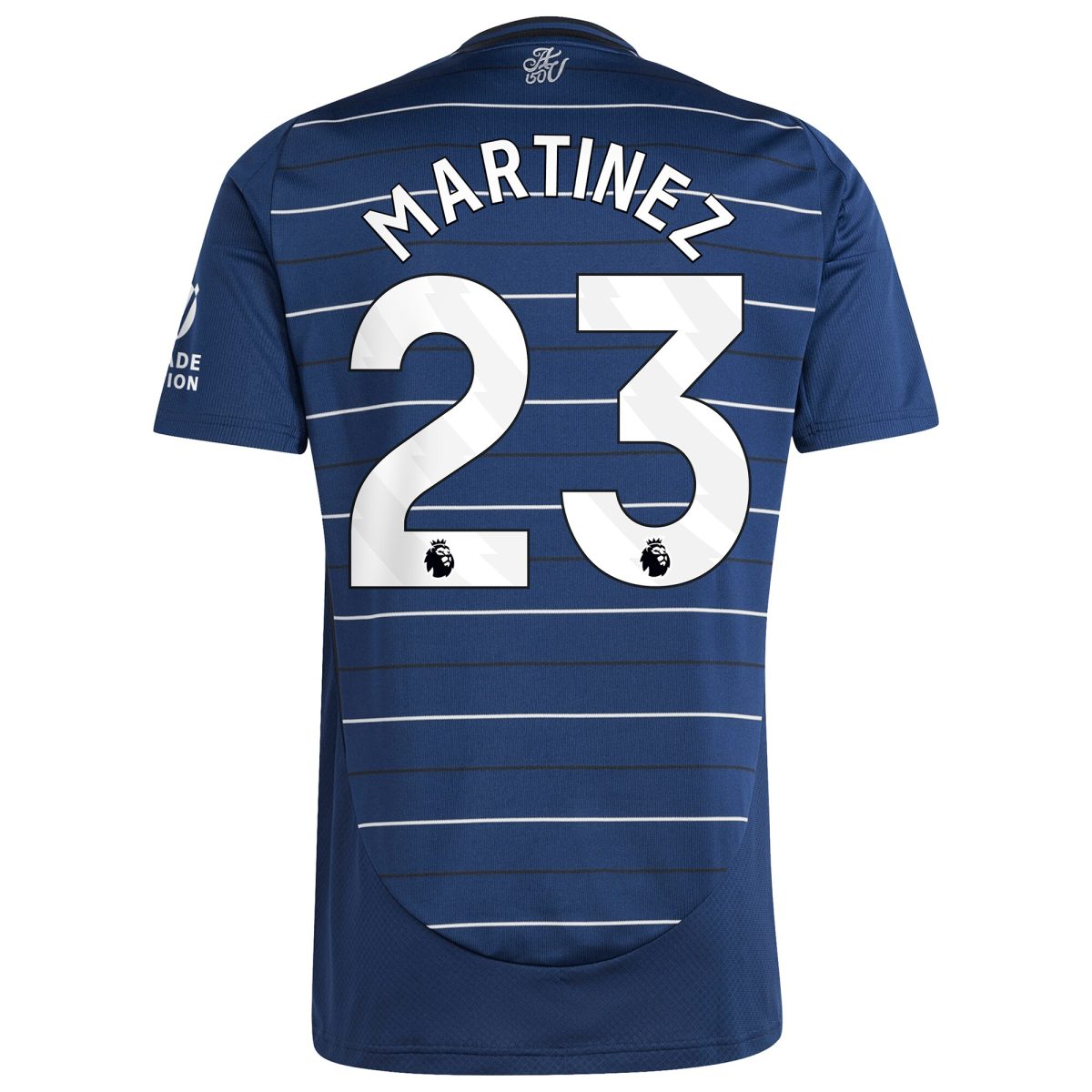 Explore the aston villa adidas goalkeeper shirt 2024-25 – long sleeve with martinez 23 printing – 202030973 Collection of Aston Villa jerseys. Authentic, high-quality football shirts for every supporter, available worldwide.