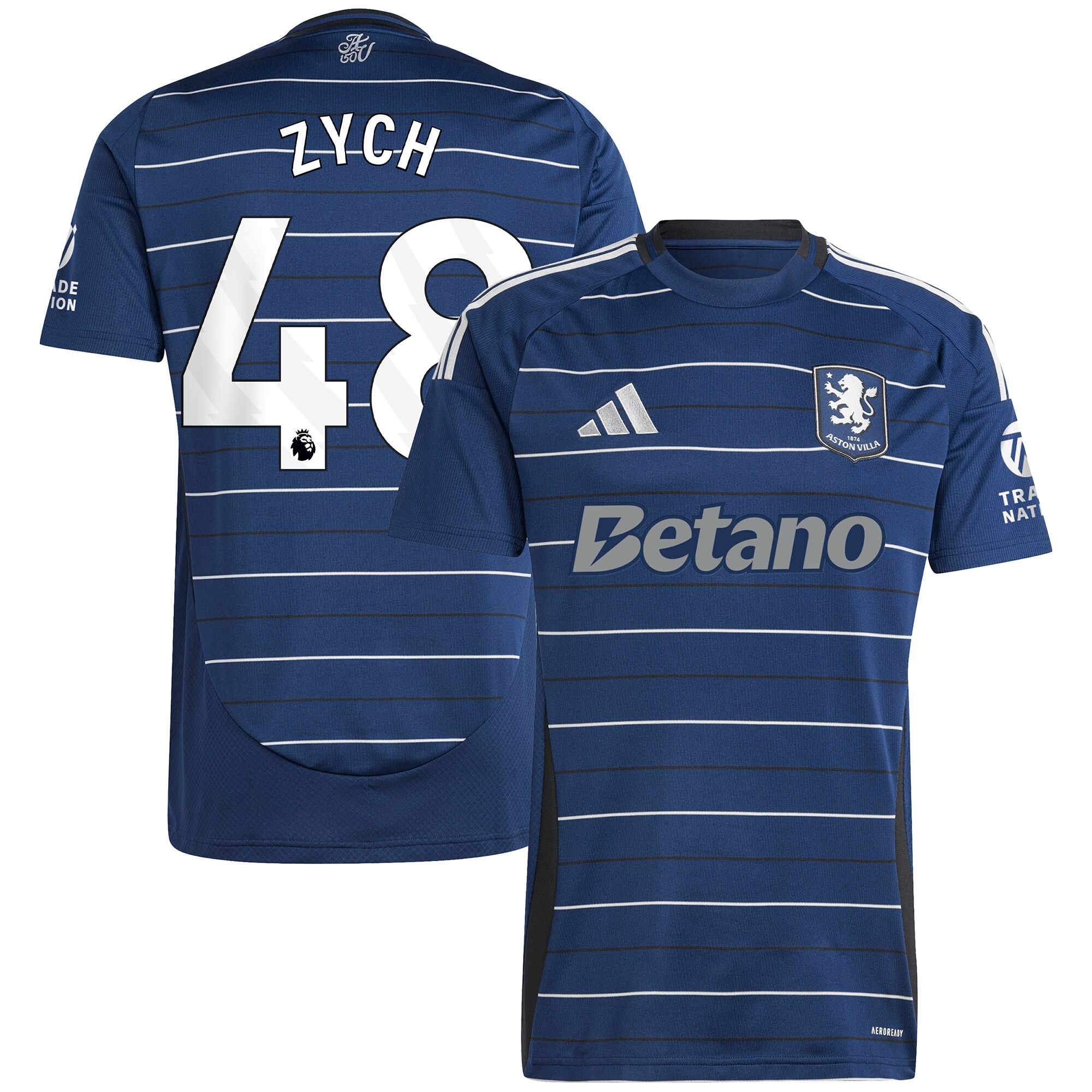 Explore the aston villa adidas goalkeeper shirt 2024-25 – long sleeve with zych 48 printing – 202153093 Collection of Aston Villa jerseys. Authentic, high-quality football shirts for every supporter, available worldwide.