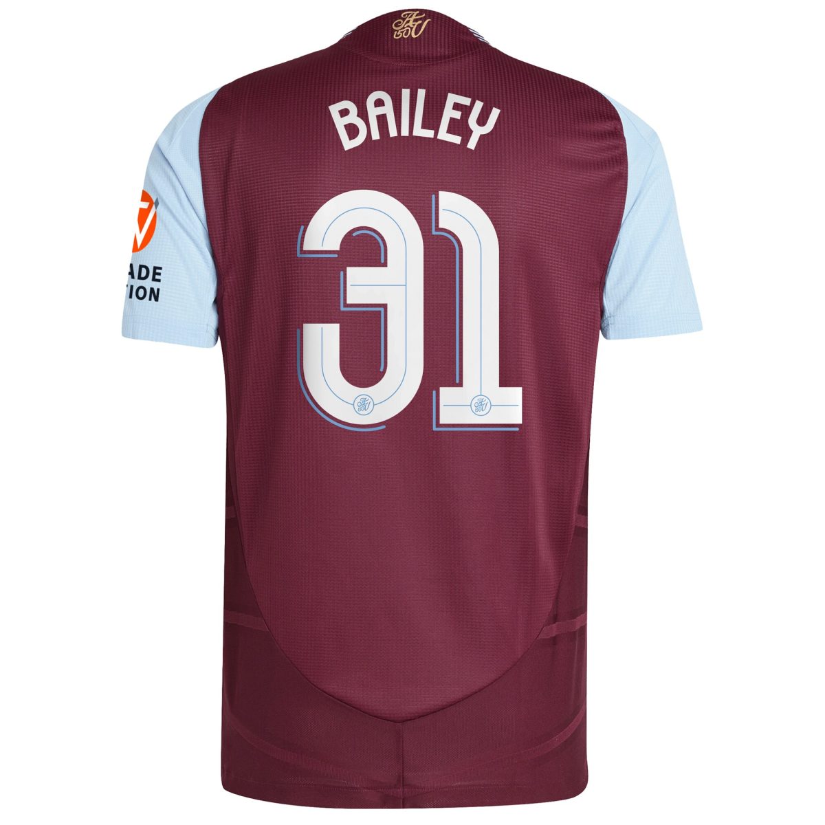 Explore the aston villa adidas home authentic shirt 2024-25 with bailey 31 cup printing Collection of Aston Villa jerseys. Authentic, high-quality football shirts for every supporter, available worldwide.