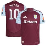 Explore the aston villa adidas home authentic shirt 2024-25 with buendia 10 cup printing Collection of Aston Villa jerseys. Authentic, high-quality football shirts for every supporter, available worldwide.