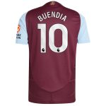 Explore the aston villa adidas home authentic shirt 2024-25 with buendia 10 printing Collection of Aston Villa jerseys. Authentic, high-quality football shirts for every supporter, available worldwide.