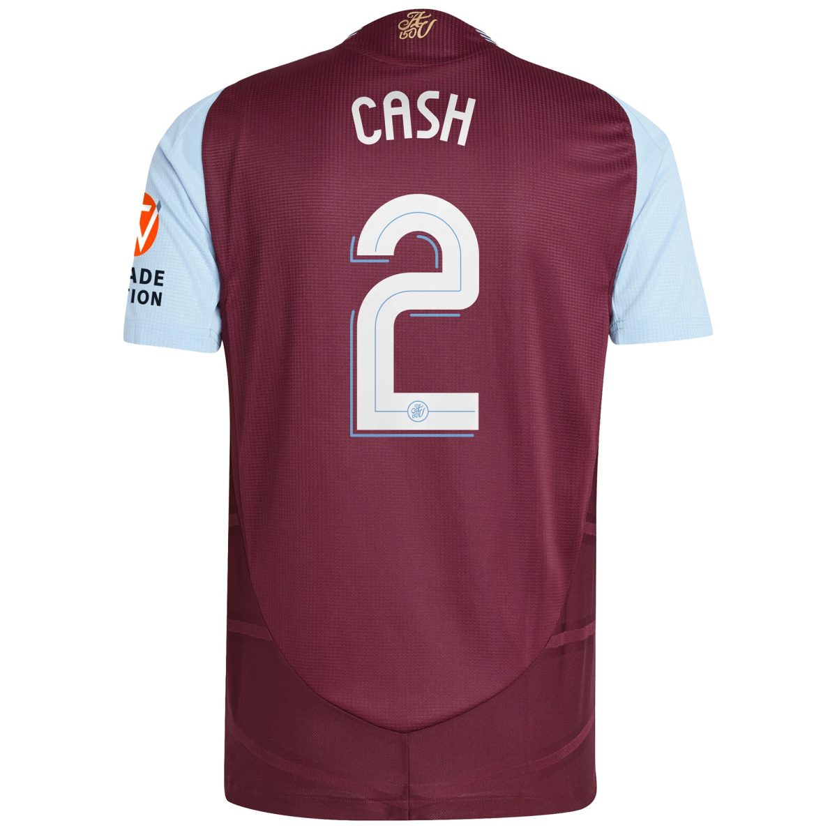Explore the aston villa adidas home authentic shirt 2024-25 with cash 2 cup printing Collection of Aston Villa jerseys. Authentic, high-quality football shirts for every supporter, available worldwide.