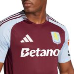Explore the aston villa adidas home authentic shirt 2024-25 with custom printing Collection of Aston Villa jerseys. Authentic, high-quality football shirts for every supporter, available worldwide.