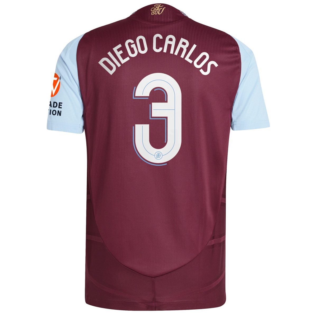 Explore the aston villa adidas home authentic shirt 2024-25 with diego carlos 3 cup printing Collection of Aston Villa jerseys. Authentic, high-quality football shirts for every supporter, available worldwide.