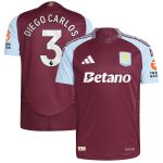 Explore the aston villa adidas home authentic shirt 2024-25 with diego carlos 3 printing Collection of Aston Villa jerseys. Authentic, high-quality football shirts for every supporter, available worldwide.