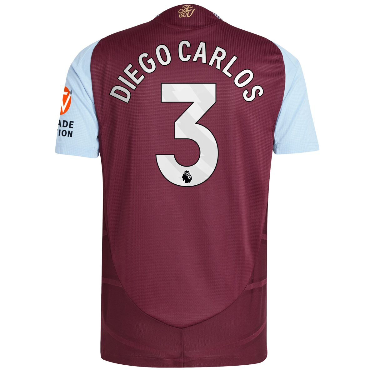 Explore the aston villa adidas home authentic shirt 2024-25 with diego carlos 3 printing Collection of Aston Villa jerseys. Authentic, high-quality football shirts for every supporter, available worldwide.
